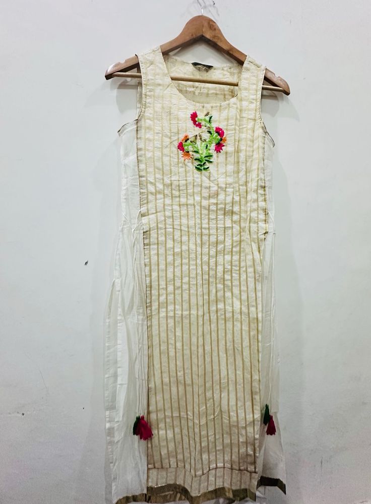 Beautiful Branded Kurta , Chanderi Work