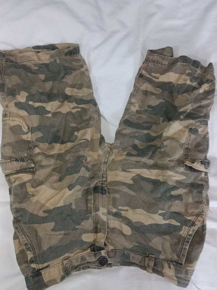 Camo Cargo Shorts