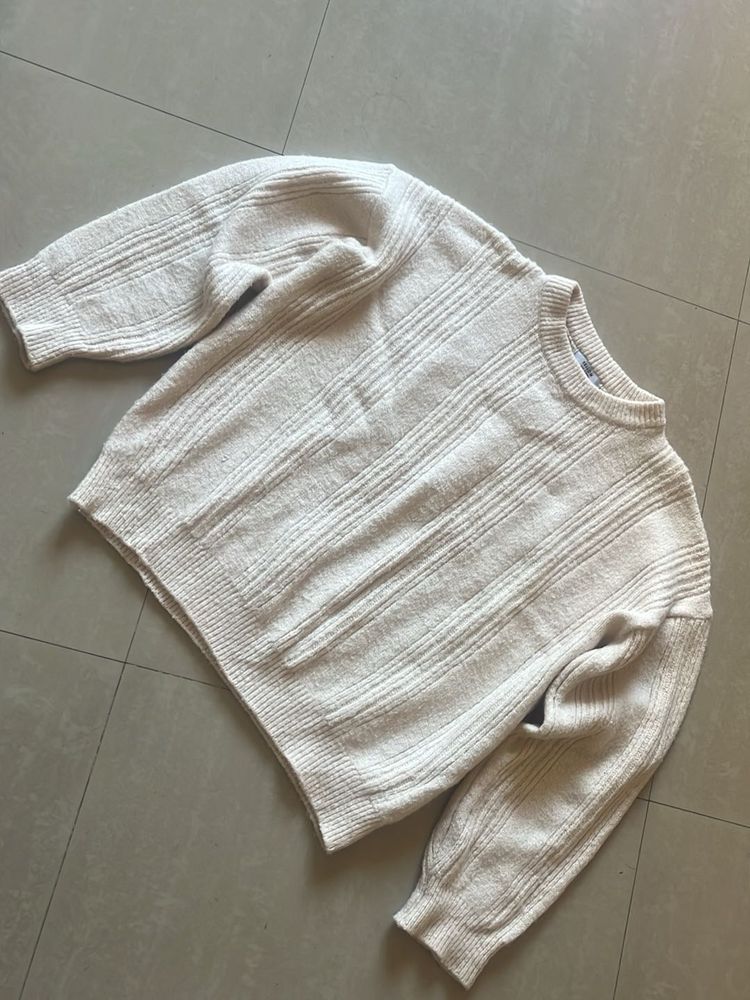 Cozy Knit Pullover Sweater