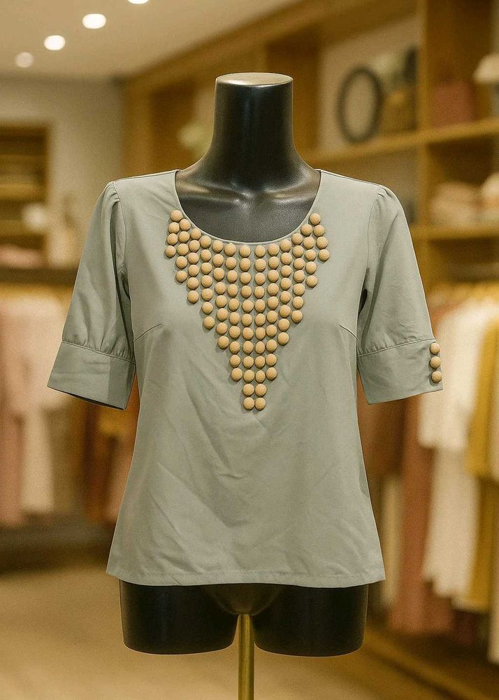 🇳🇿💫❤️ Elegant Beaded Top