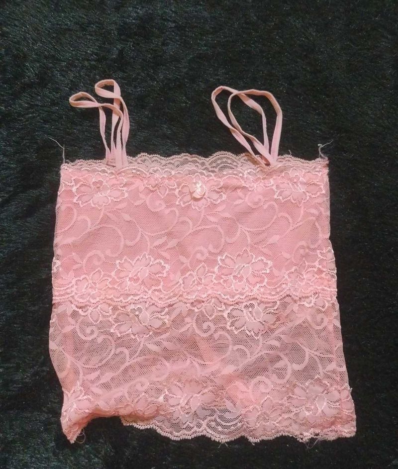 Lace Pink Bralette💗