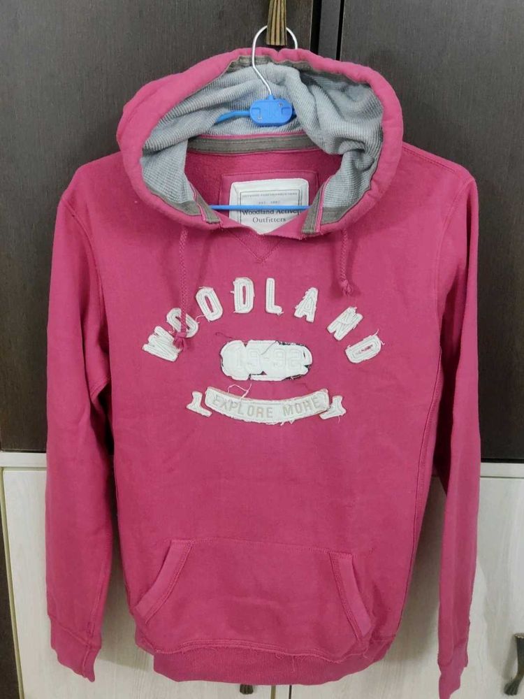 Woodland Pink Hoodie - Explore More!