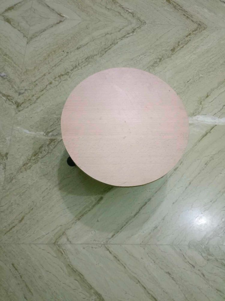 Round Wooden Stool
