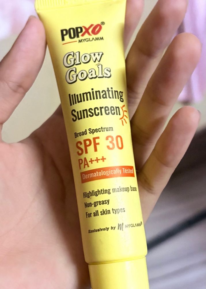 POPXO Glow Goals Sunscreen