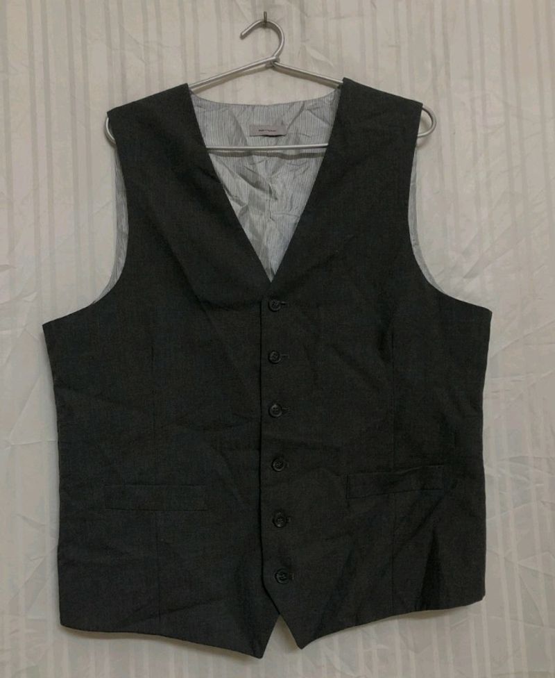 J.ferrar Grey Waistcoat