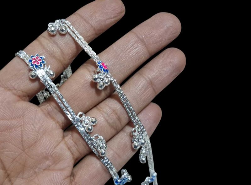 Silver Plated Anklet