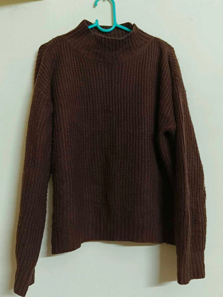 Shein Knitted Turtle Neck Sweater