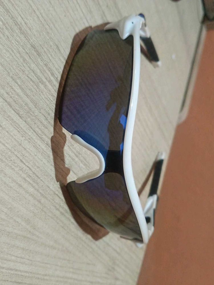 White Frame Cycling/Running Sunglasses