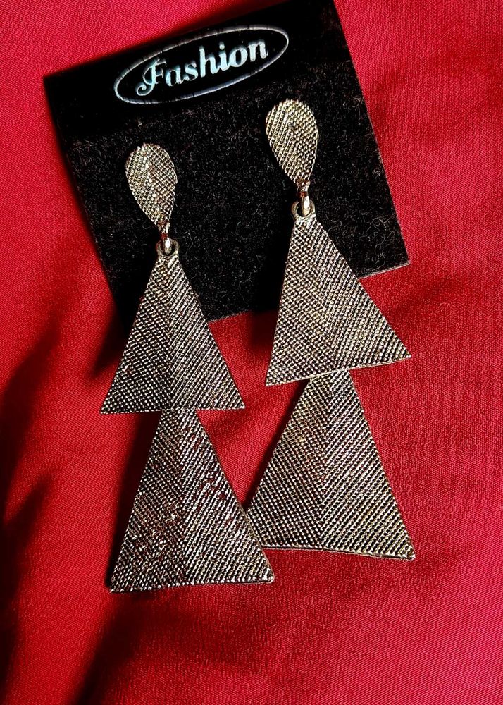 Statement Oxidised Earring