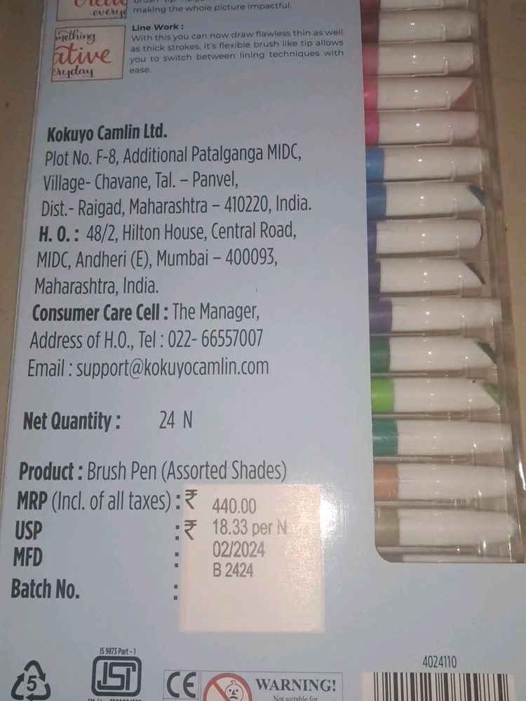Brushpen Set Of 24