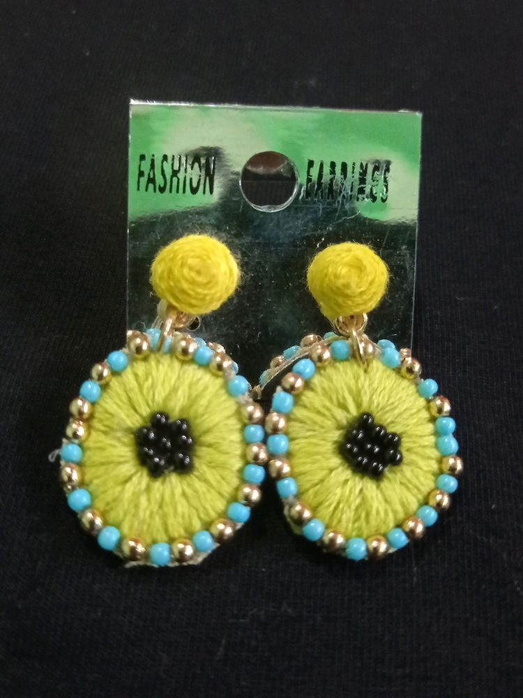 Beautiful Small Cute Thread Earrings