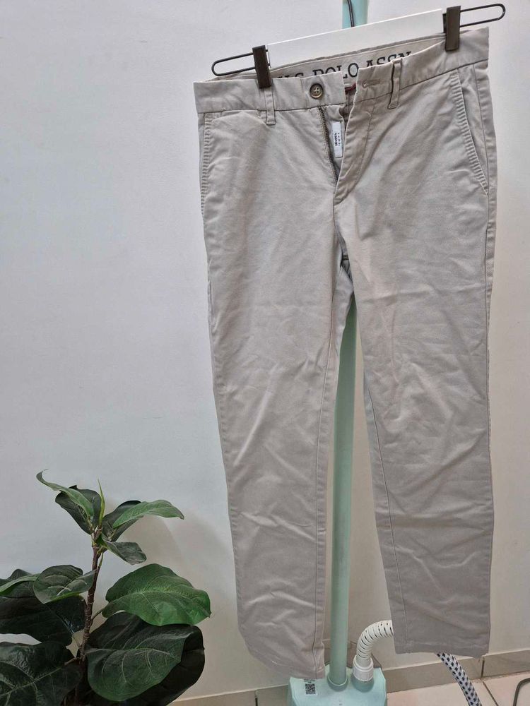U.S. Polo Assn. Cream Pants