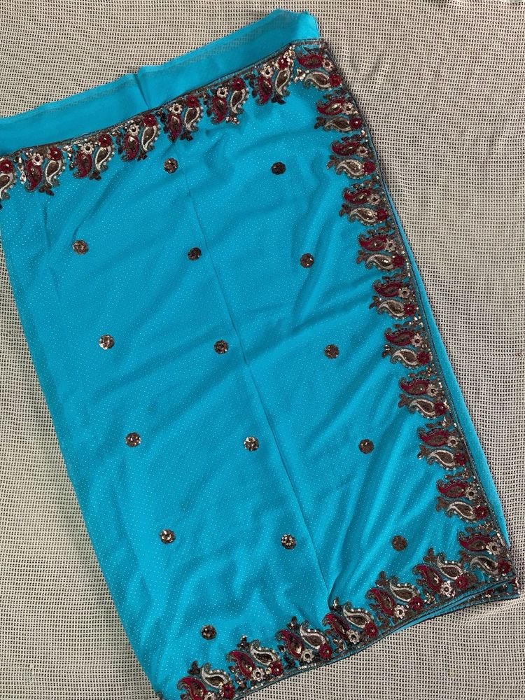 Heavy Work Saree