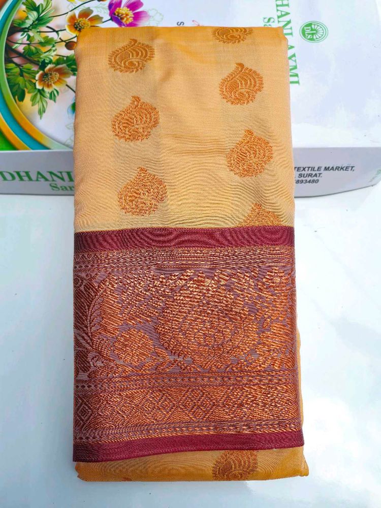 Elegant kanjivaram saree