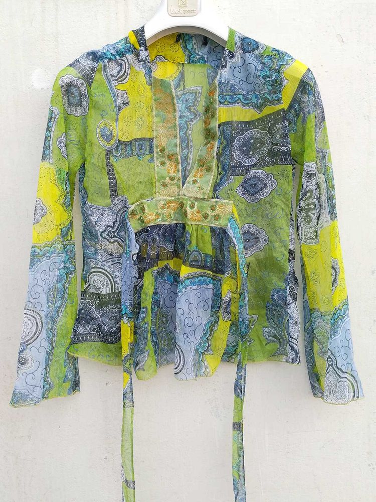 Boho Georgette Top.