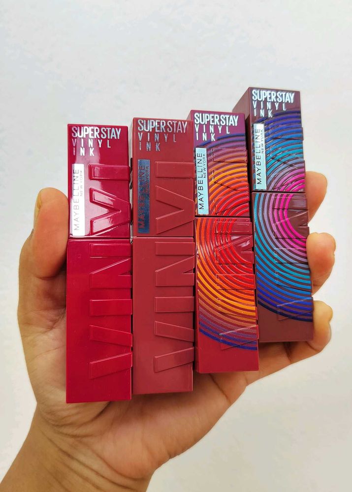 SET OF 4 | Maybelline vinyl Lipstick
