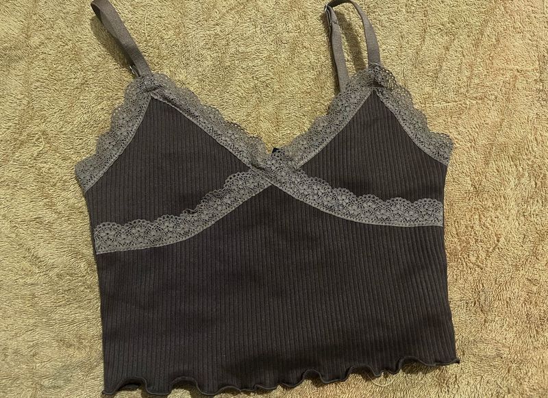 Brown H&amp;M Cami Top