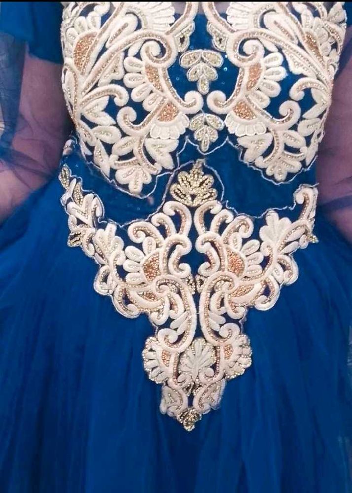 Beautiful  Embroidery Gown