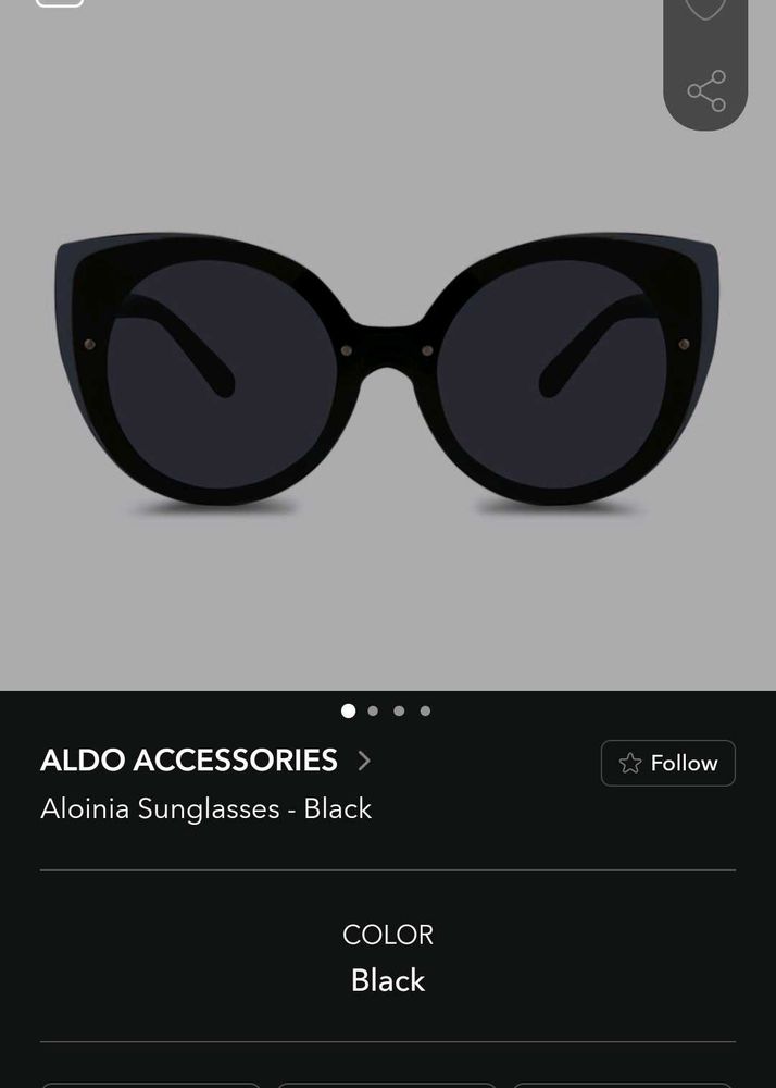 Beautiful Cat Eye Shdes From Aldo