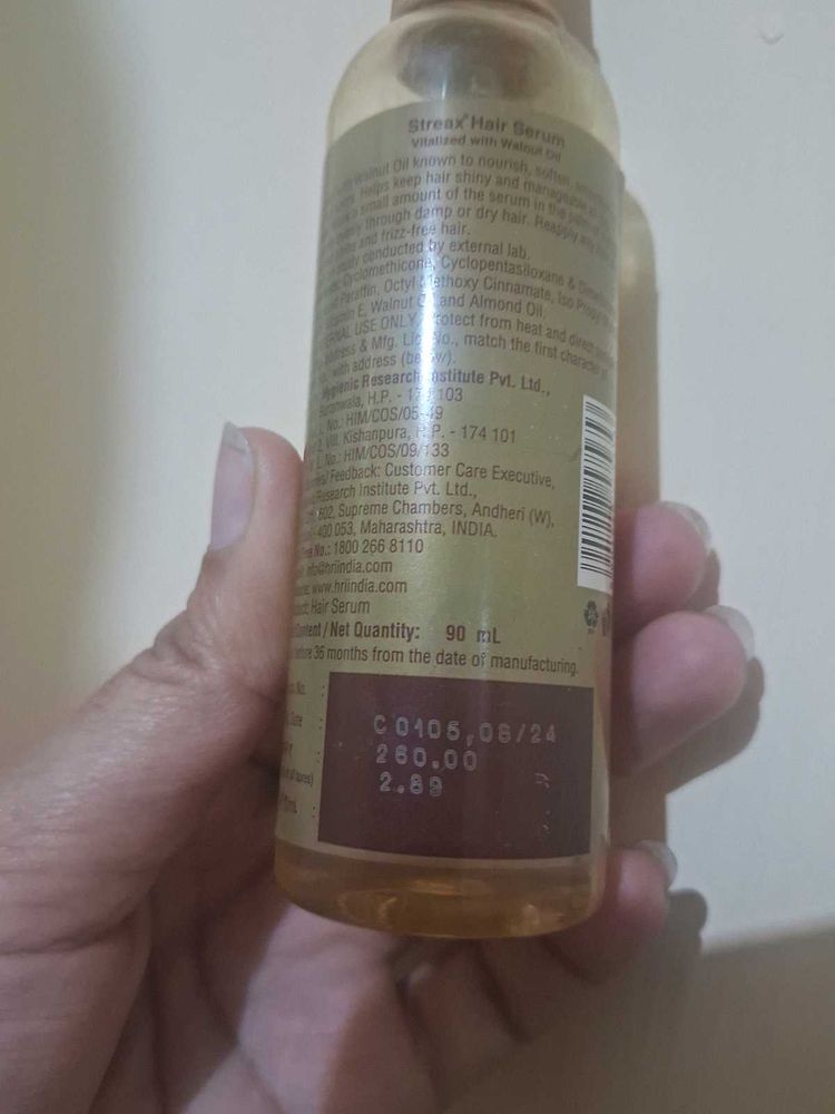 Streax Hair Serum