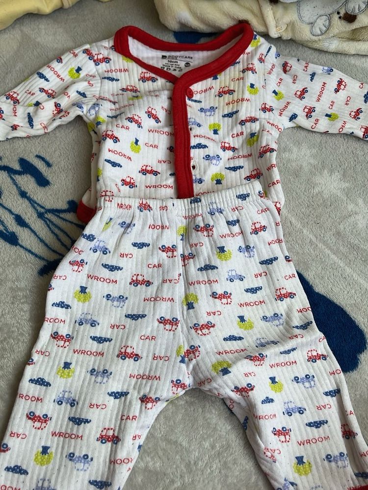 Car Print Baby thermal Set