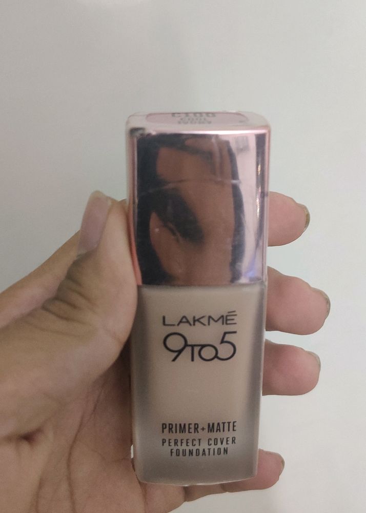Lakme 9to5 Primer Matte Foundation cover Brand new