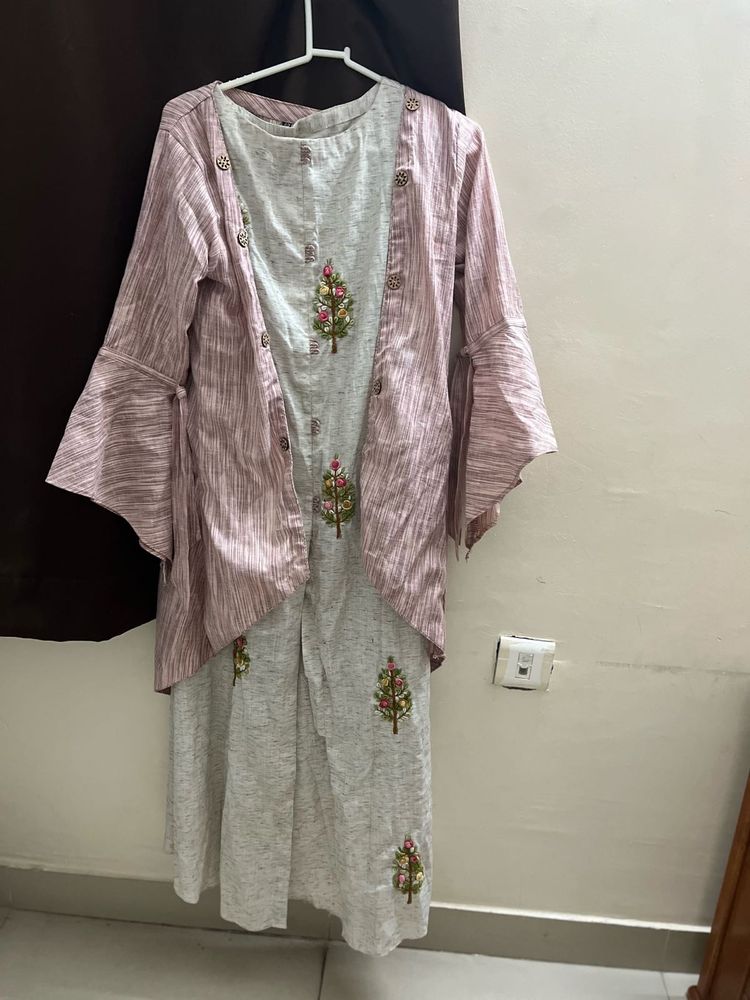Embroidered Kurta Set