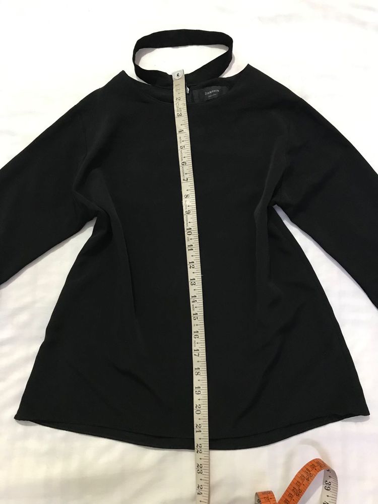 Simple Black Blouse Bust 32-34
