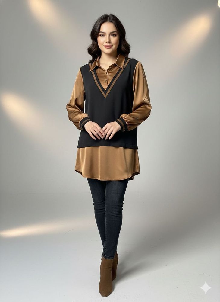 Stylish Layered Look Top