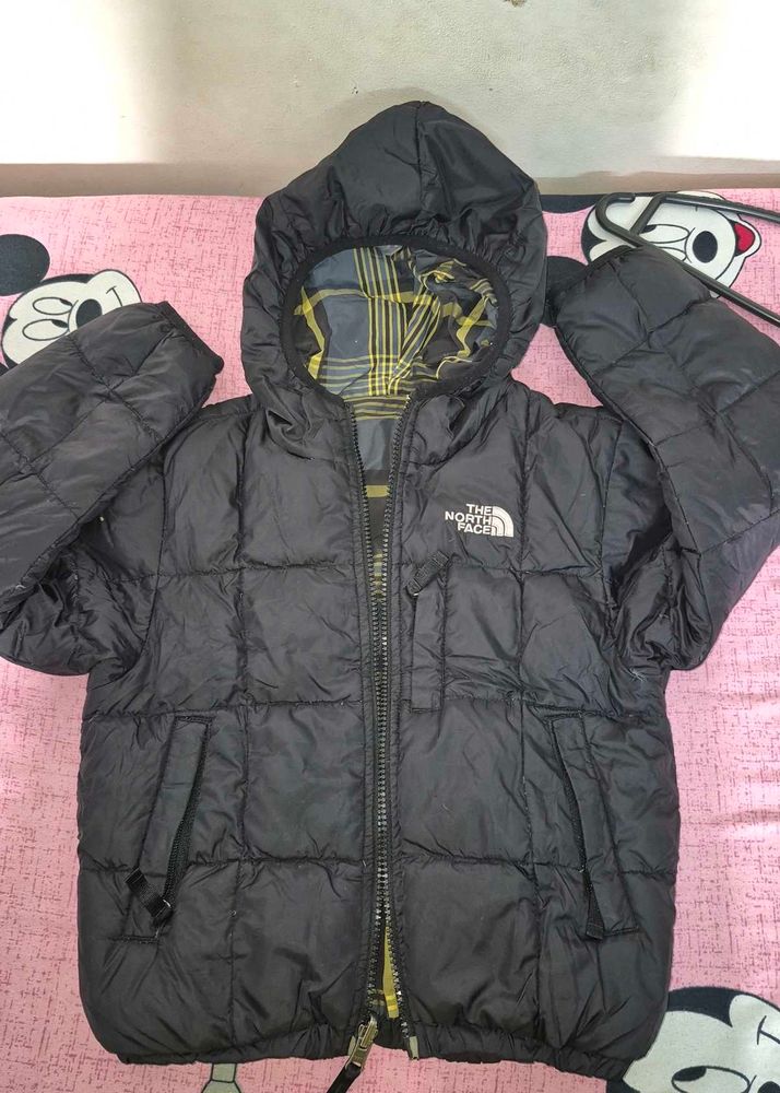Double Sided The North Face Puffer boys Jacket