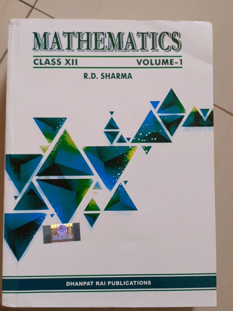 Mathematics vol 1 - R D Sharma