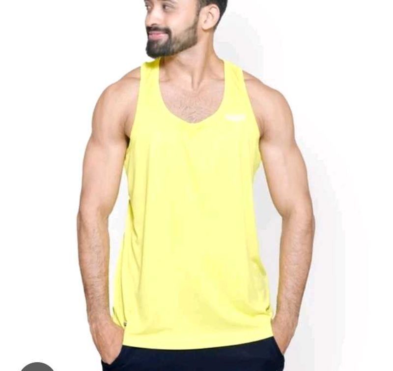Gym Vest Yellow