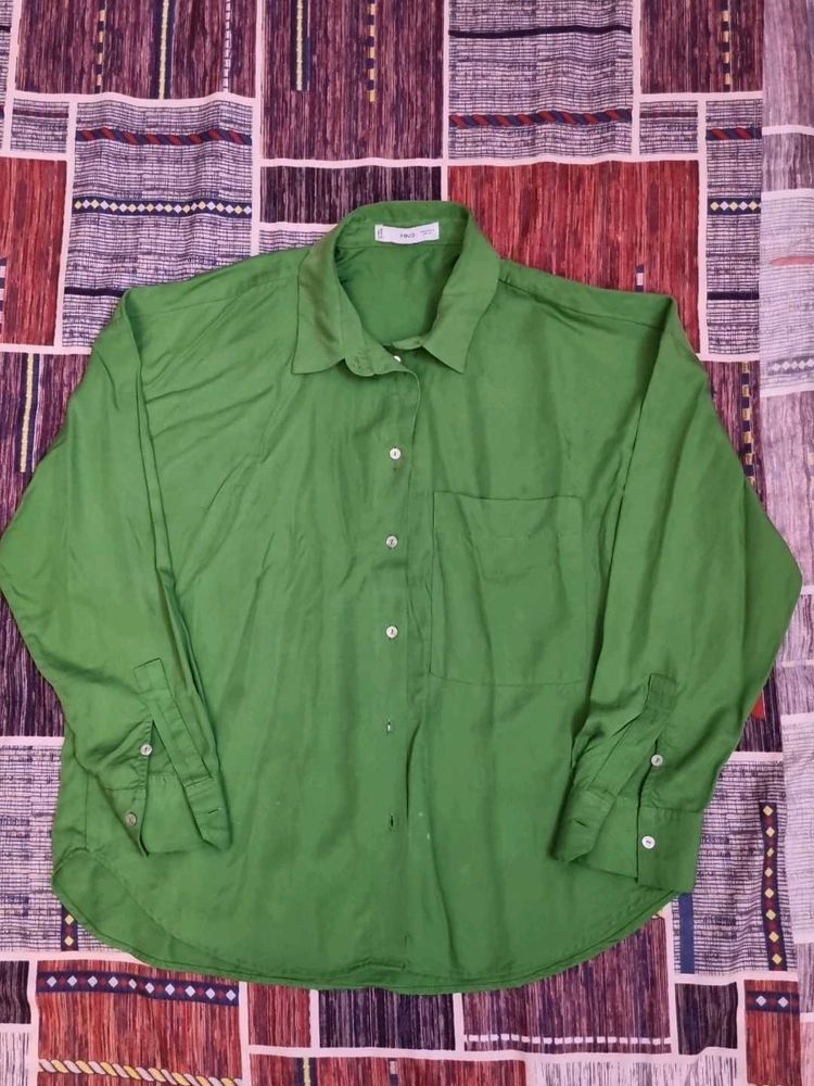 Brand Mango: Premium Drop Shoulder Shirt