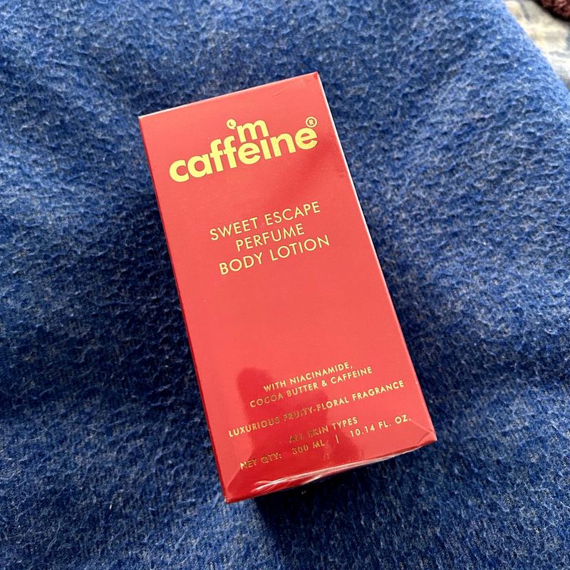 Brand New mCaffeine Sweet Escape Body Lotion
