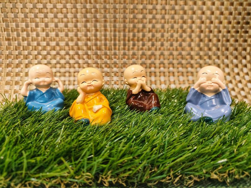 Monk Statues