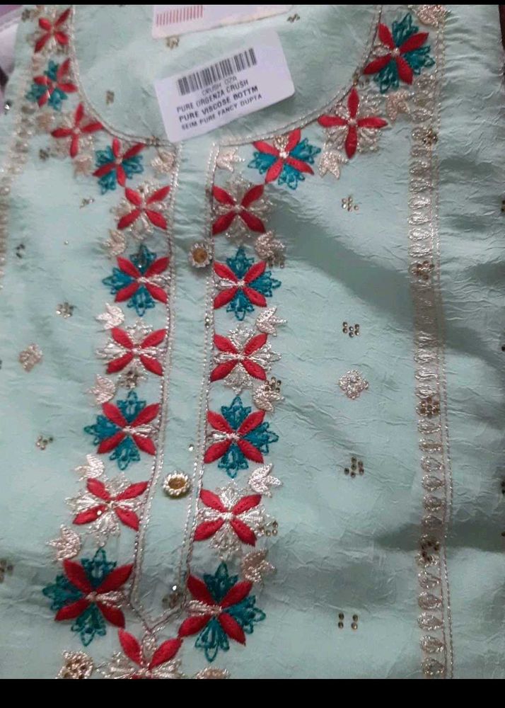 Pure Organza Suit
