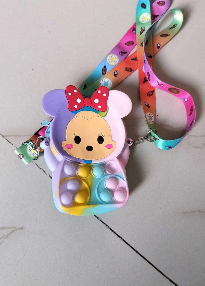 Minnie Mouse Pop It Bag