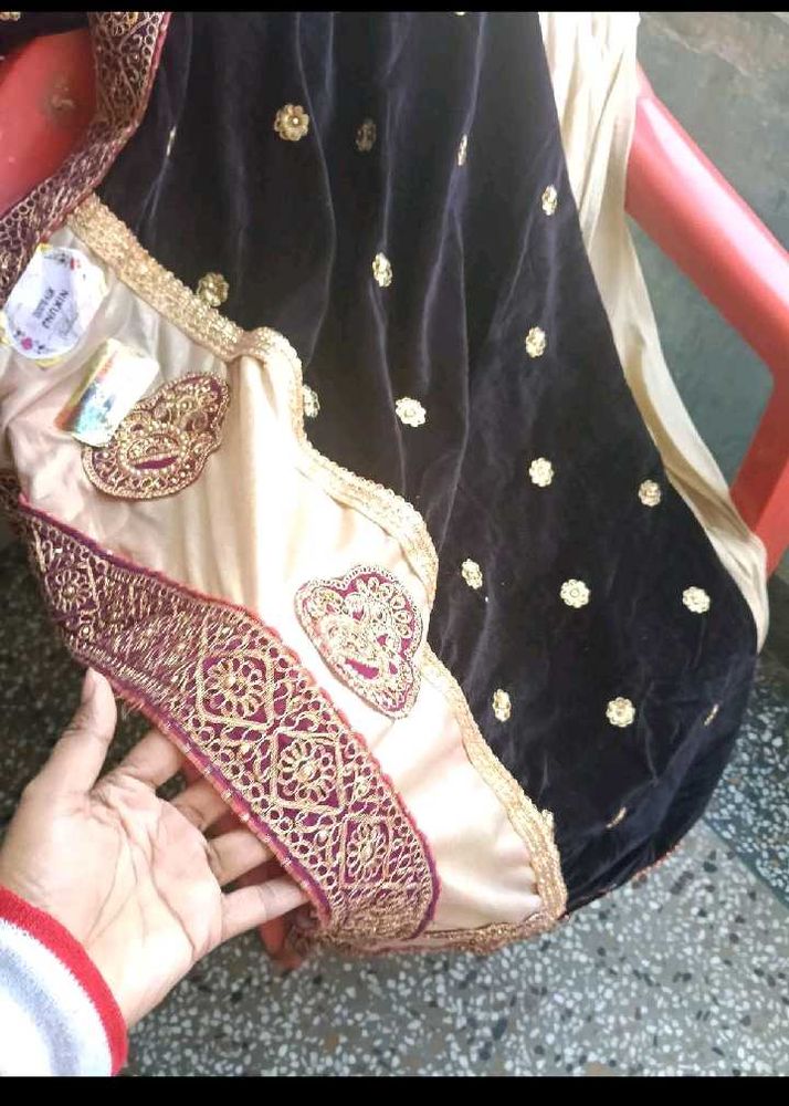 Elegant Velvet saree