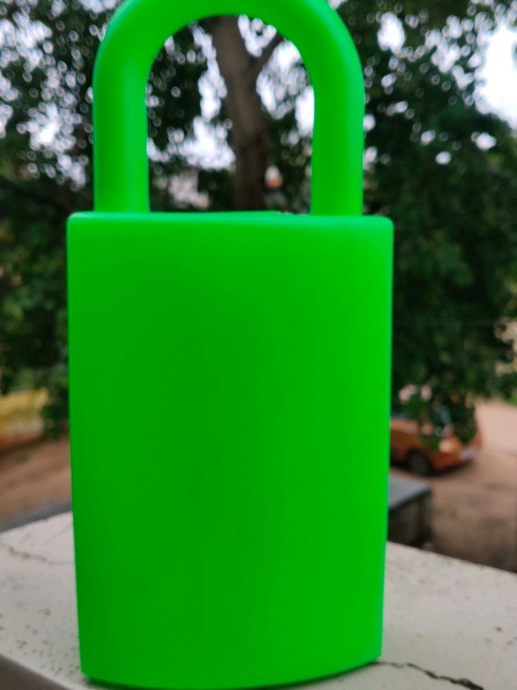Green 🍏 Lock 🔒 Gullak For Kids