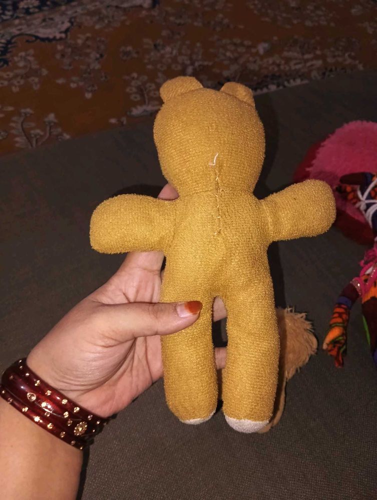 Vintage Stuffed Lion