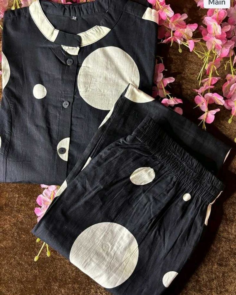 Trendy Pure Rich Cotton Coord Set