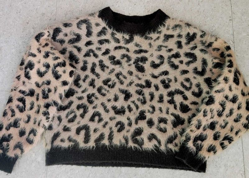 H&amp;M Leopard Print Jumper/Sweater