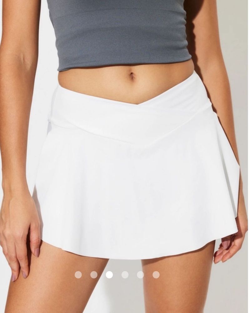 Shein White Sports Skirt✨