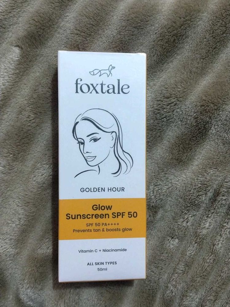 Foxtale Glow Sunscreen SPF 50