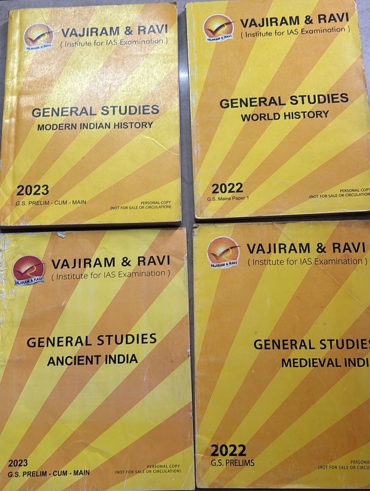 Vajiram UPSC History Combo