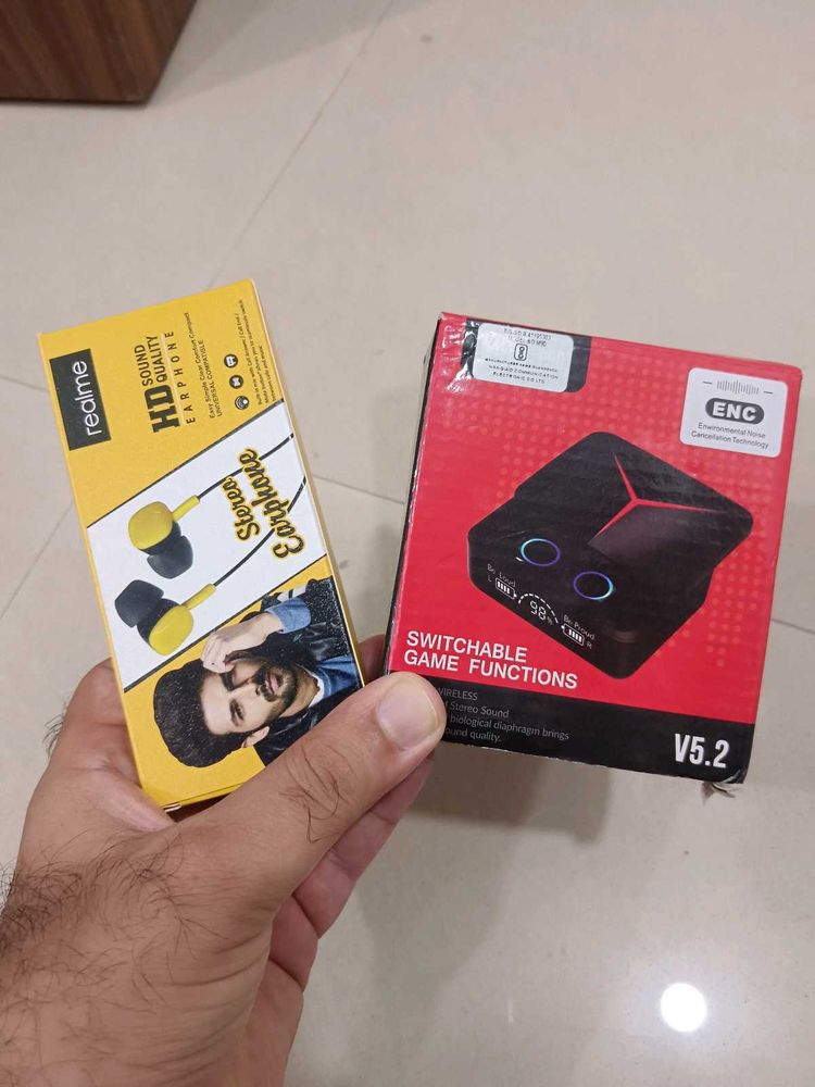 Realme Earphones &amp; Game Functions