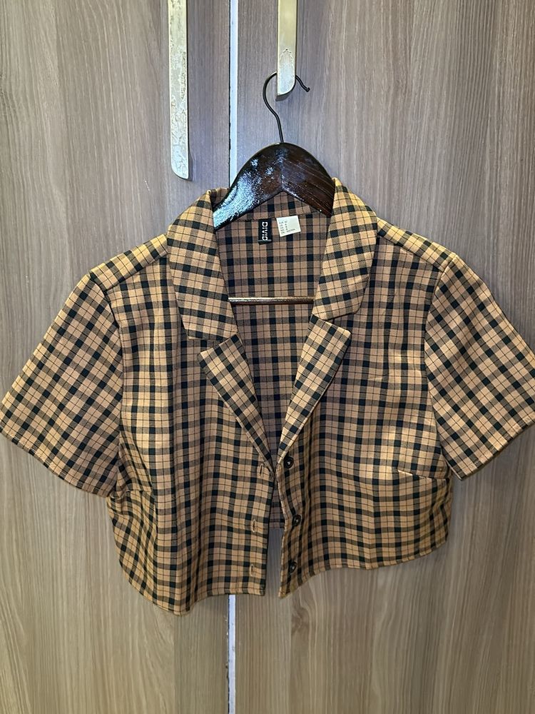 H&amp;M Cropped shirt