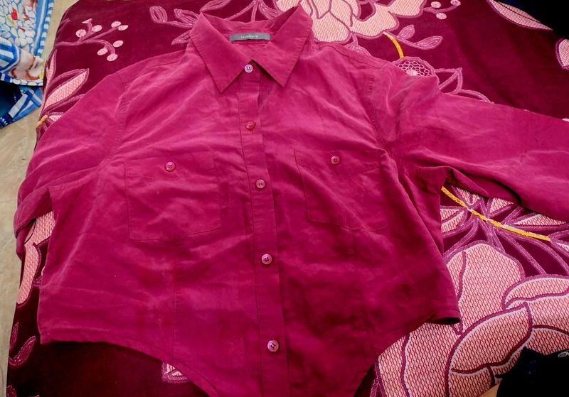 Rose colour Shirt