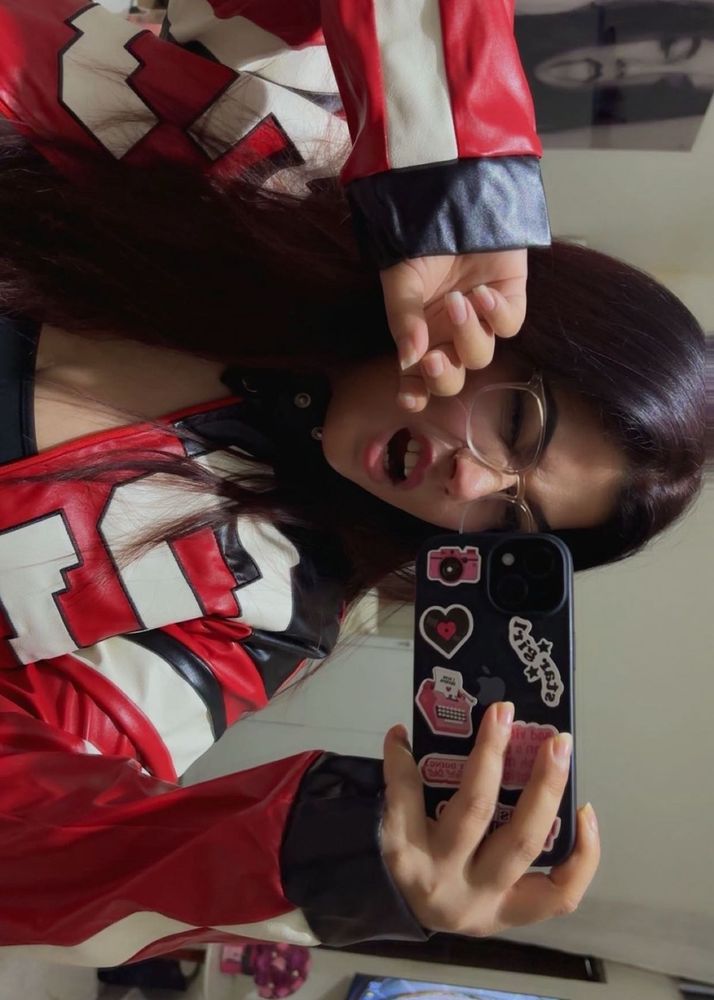 Red &amp; White Jacket