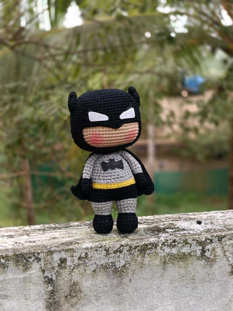 Crochet Batman Figure